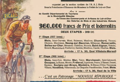 Tour du Loir-et-Cher - Affiche du 1er Tour.