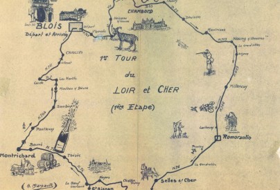 Tour du Loir-et-Cher - Parcours.