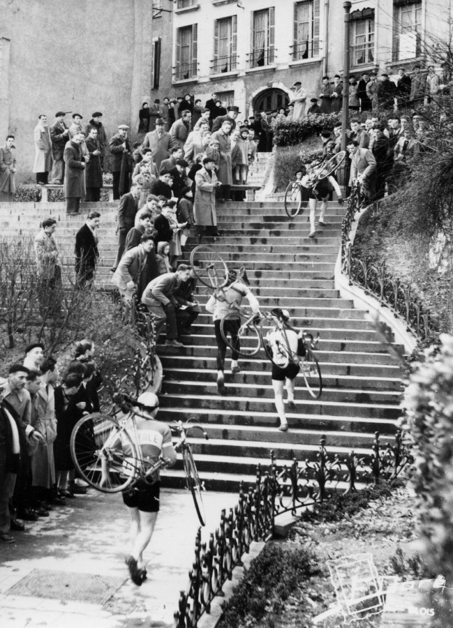 Cyclocross du Val de Loire - Monte des escaliers Denis-Papin.