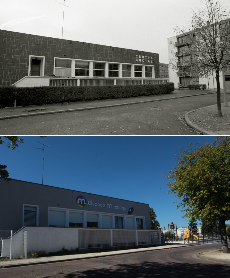 Centre social Mirabeau (fin des annes 1970-annes 1980 / 2013).