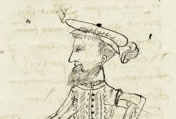 Carricature de Franois 1er (1517)
