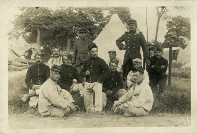 Soldats du 113e de ligne ( annes 1910)