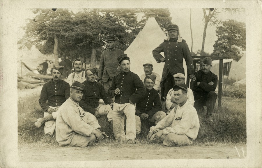 Soldats du 113e de ligne ( annes 1910)
