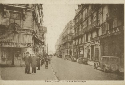 La rue Denis-Papin (annes 1920)