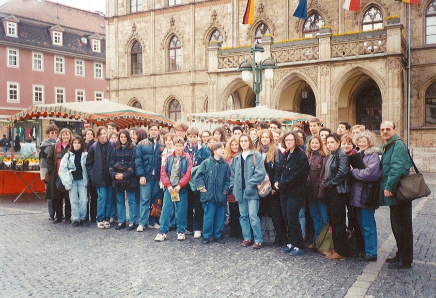 1993-1994 - Premiers voyages scolaires / Erste Schlerreisen