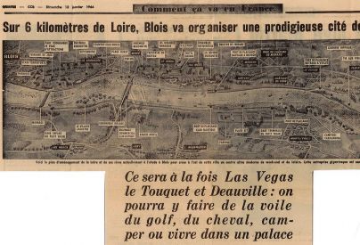  Le Journal du Dimanche du 12 janvier 1964 / Archives municipales de Blois, nc.