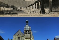 L'a�tre Saint Saturnin avant et apr�s. Service mutualis� des Archives de la Ville de Blois, d'Agglopolys et du CIAS du Blaisois. Service Ville d'Art et d'Histoire. 2018.