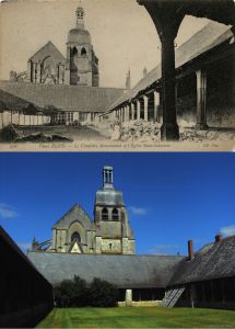 L'a�tre Saint Saturnin avant et apr�s. Service mutualis� des Archives de la Ville de Blois, d'Agglopolys et du CIAS du Blaisois. Service Ville d'Art et d'Histoire. 2018.