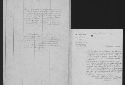 Inventaire des Archives de la ville de Blois de 1863. � Service mutualis� des Archives de la ville de Blois, d'Agglopolys et du CIAS du Blaisois, non c�t�.