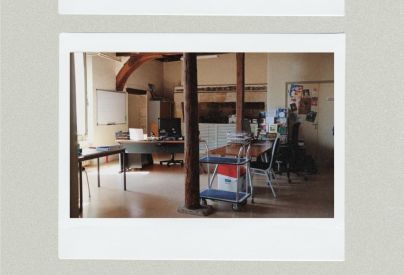 Les bureaux en 2006 (1), les bureaux en 2025 (2). � Service mutualis� des Archives de la ville de Blois, d'Agglopolys et du CIAS du Blaisois, non c�t�.