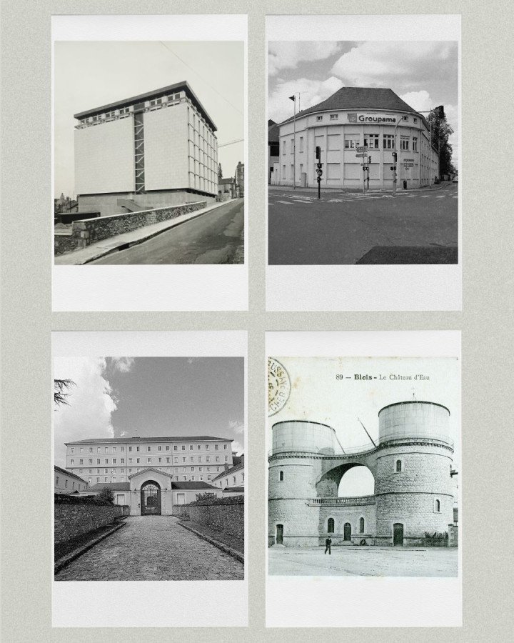 Inauguration du b�timent des Archives d'Enedis. � Archives historiques d'EDF, C909311. | Autres b�timents envisag�s. � Service mutualis� des Archives de la ville de Blois, d'Agglopolys et du CIAS du Blaisois, 8 Fi 962 (carte postale) et non c�t�s.