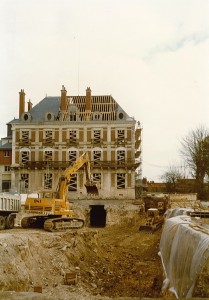 La Maison de la magie en chantier (1993).