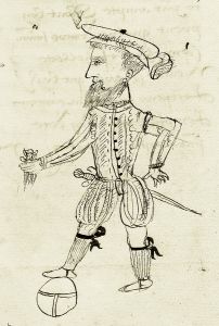 Carricature de François 1er (1517)