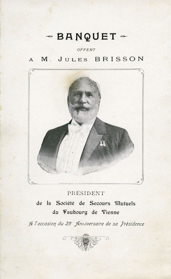 Portrait de Jules Brisson (maire de Blois de 1900 à 1912)