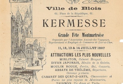 Programme de kermesse (1897)