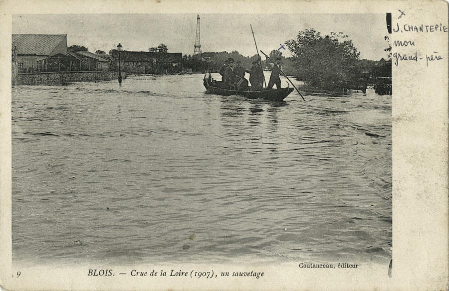 La crue de la Loire (1907)