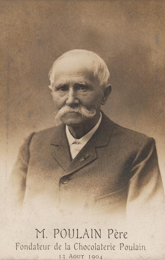 Portrait d'Auguste Poulain en 1904 (ADLC, 147 Fi 29, fonds Guignard)