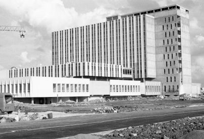1978 : Le centre hospitalier de Blois, vers 1980 (AMB, 753 W1)