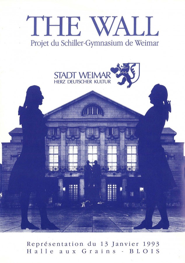 1993 - Premier spectacle, The Wall / Erstes Schauspiel, The Wall