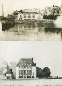 Projet d'hôtel de ville (Fonds André Aubert, 1937)
