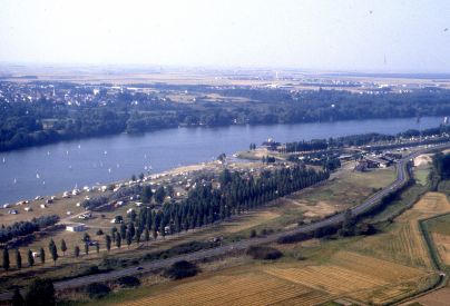 Le Lac de Loire en 1983 / Archives municipales de Blois, 807 W 2.